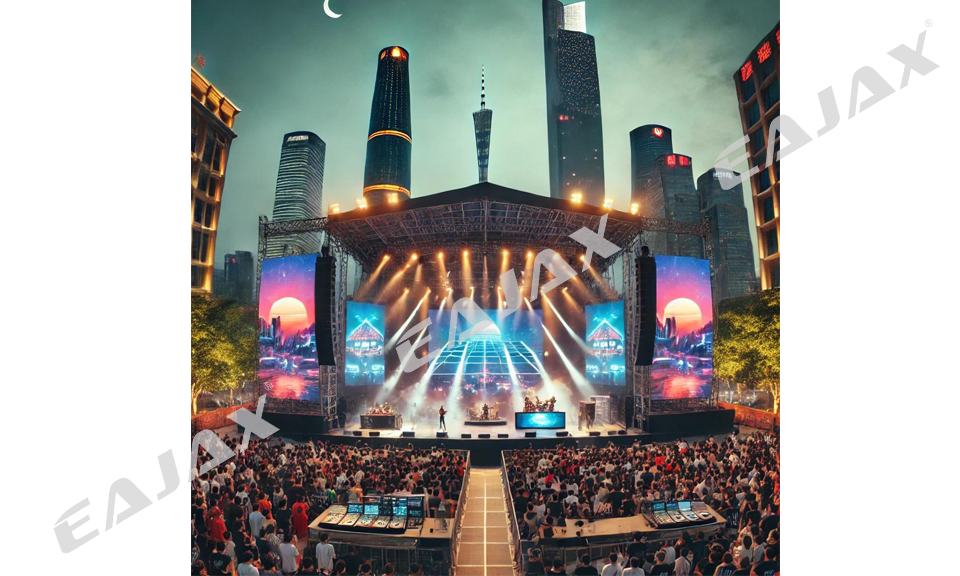 4 演出支持 廣州花城廣場(chǎng)的現(xiàn)場(chǎng)演出圖片(1) 960x576